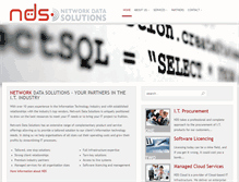 Tablet Screenshot of nds-it.com